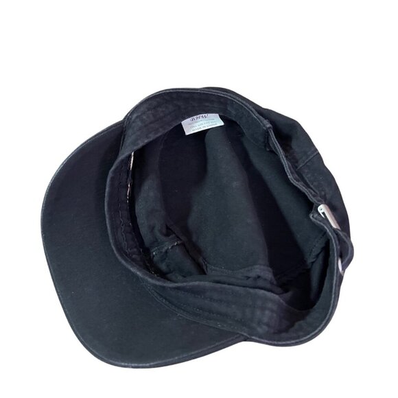 Black & Tan Zebra Print Studded Cap | One Size | Free Shipping - Picture 3 of 3